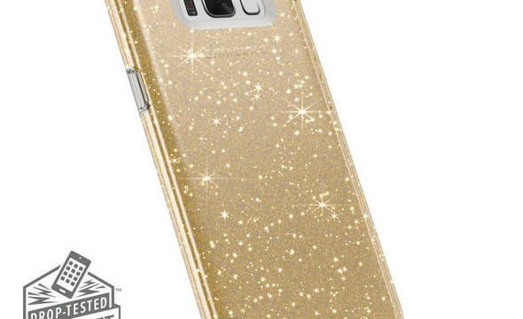 Speck Presidio Clear with Glitter - Etui Samsung Galaxy S8 (Gold Glitter/Clear) - zdjęcie 1