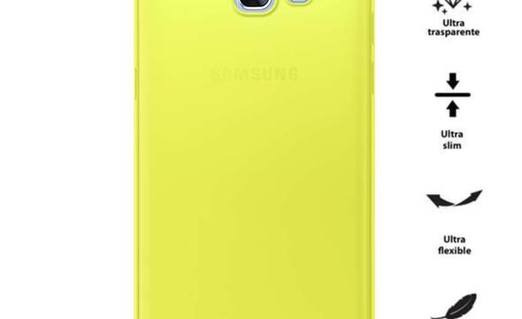 PURO 0.3 Nude - Etui Samsung Galaxy A3 (2017) (Fluo Yellow) - zdjęcie 1