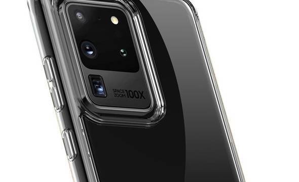 Crong Crystal Shield Cover - Etui Samsung Galaxy S20 Ultra (przezroczysty) - zdjęcie 2
