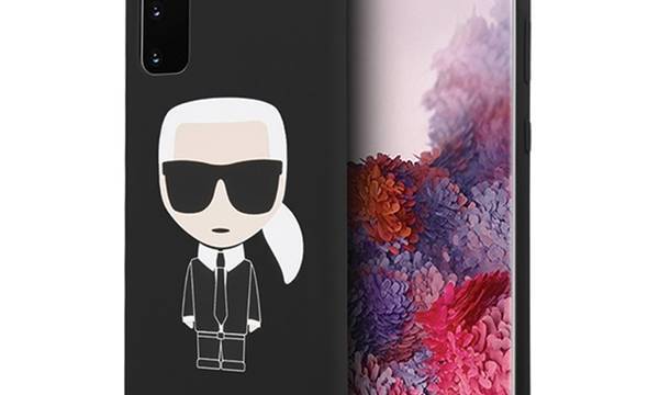 Karl Lagerfeld Fullbody Silicone Iconic - Etui Samsung Galaxy S20 (Black) - zdjęcie 1