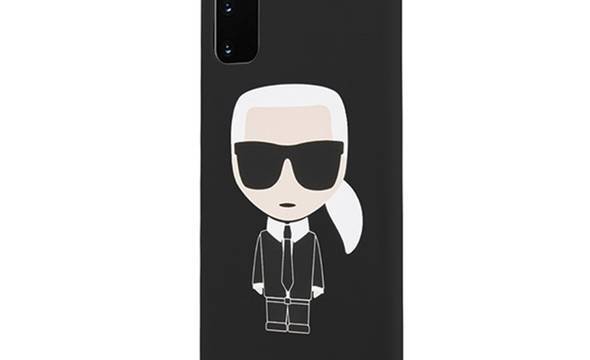 Karl Lagerfeld Fullbody Silicone Iconic - Etui Samsung Galaxy S20 (Black) - zdjęcie 2