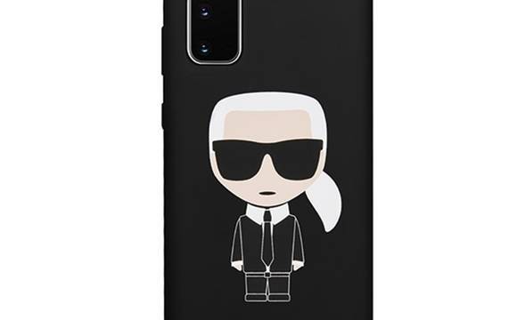 Karl Lagerfeld Fullbody Silicone Iconic - Etui Samsung Galaxy S20 (Black) - zdjęcie 5