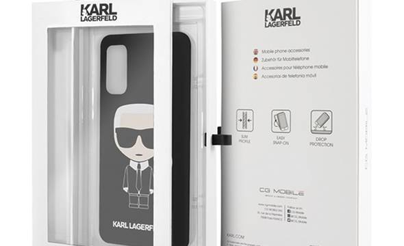 Karl Lagerfeld Fullbody Silicone Iconic - Etui Samsung Galaxy S20 (Black) - zdjęcie 7