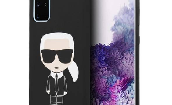 Karl Lagerfeld Fullbody Silicone Iconic - Etui Samsung Galaxy S20+ (Black) - zdjęcie 1
