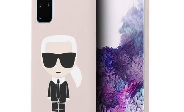 Karl Lagerfeld Fullbody Silicone Iconic - Etui Samsung Galaxy S20+ (Pink) - zdjęcie 1