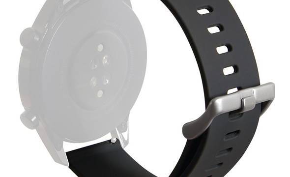 PURO ICON Multibrand Wristband – Uniwersalny pasek smartwatch 20 mm (S/M & M/L) (czarny) - zdjęcie 1