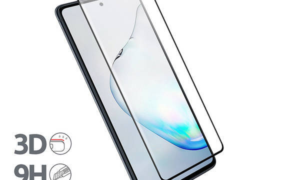 Crong 3D Armour Glass – Szkło hartowane 9H na cały ekran Samsung Galaxy A71 / Note 10 Lite - zdjęcie 1