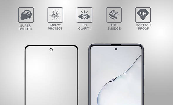 Crong 3D Armour Glass – Szkło hartowane 9H na cały ekran Samsung Galaxy A71 / Note 10 Lite - zdjęcie 4
