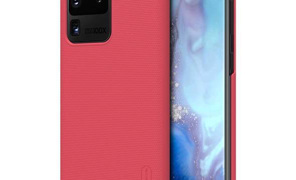 Nillkin Super Frosted Shield - Etui Samsung Galaxy S20 Ultra (Bright Red) - zdjęcie 1