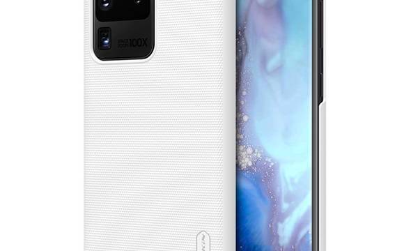 Nillkin Super Frosted Shield - Etui Samsung Galaxy S20 Ultra (White) - zdjęcie 1