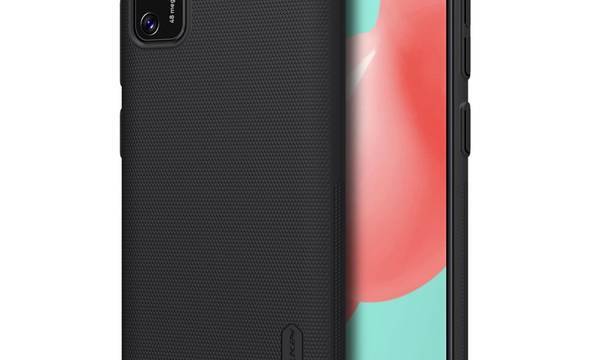 Nillkin Super Frosted Shield - Etui Samsung Galaxy A41 (Black) - zdjęcie 1