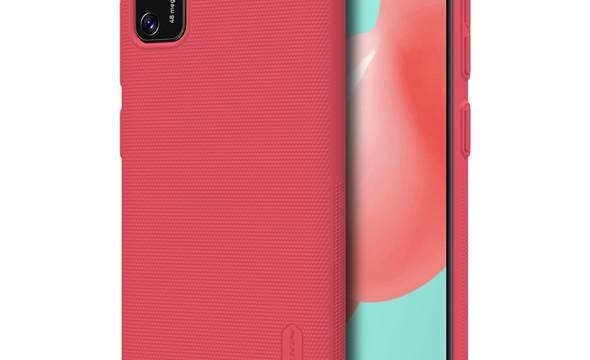 Nillkin Super Frosted Shield - Etui Samsung Galaxy A41 (Red) - zdjęcie 1