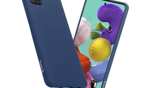 Crong Color Cover - Etui Samsung Galaxy A51 (niebieski) - zdjęcie 1