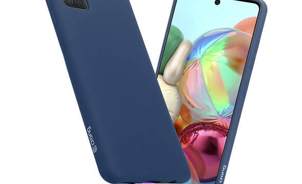 Crong Color Cover - Etui Samsung Galaxy A71 (niebieski) - zdjęcie 1