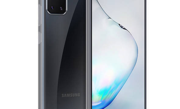 Crong Crystal Slim Cover - Etui Samsung Galaxy Note 10 Lite (przezroczysty) - zdjęcie 1