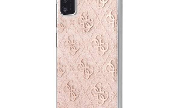 Guess 4G Glitter - Etui Samsung Galaxy A41 (Pink) - zdjęcie 1