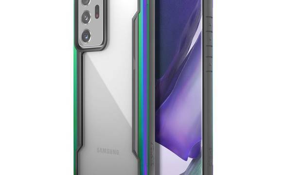 X-Doria Raptic Shield - Etui aluminiowe Samsung Galaxy Note 20 Plus (Drop test 3m) (Iridescent) - zdjęcie 1
