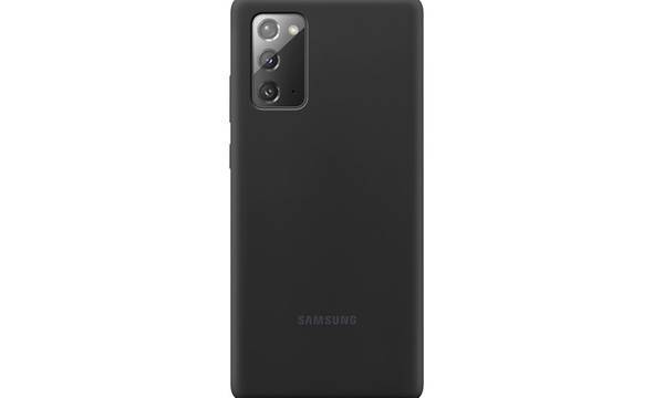 Samsung Silicone Cover - Etui Samsung Galaxy Note 20 (Black) - zdjęcie 1