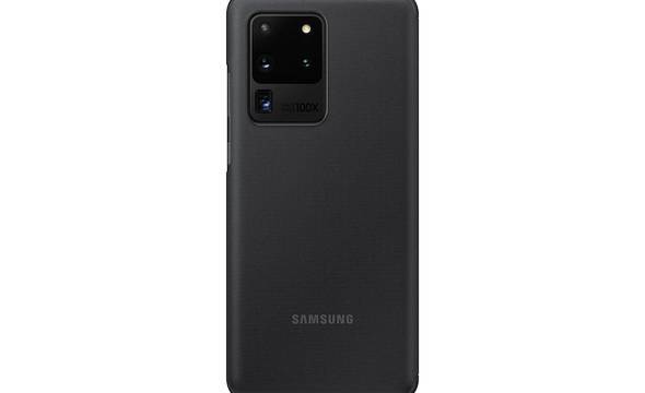 Samsung Clear View Cover - Etui Samsung Galaxy S20 Ultra (Black) - zdjęcie 1