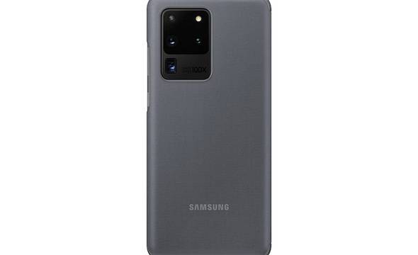 Samsung Clear View Cover - Etui Samsung Galaxy S20 Ultra (Gray) - zdjęcie 1