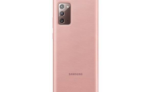 Samsung LED View Cover - Etui Samsung Galaxy Note 20 (Brown) - zdjęcie 1