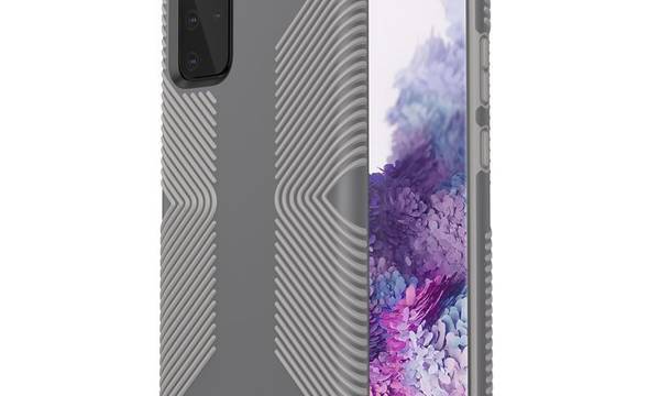 Speck Presidio Grip - Etui Samsung Galaxy S20+ z powłoką MICROBAN (Graphite Grey/Cathedral Grey) - zdjęcie 1