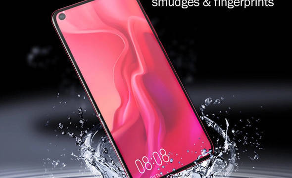 Crong 7D Nano Flexible Glass - Szkło hybrydowe 9H na cały ekran Samsung Galaxy A71 / A81 / A91 / S10 LITE / NOTE10 LITE - zdjęcie 1