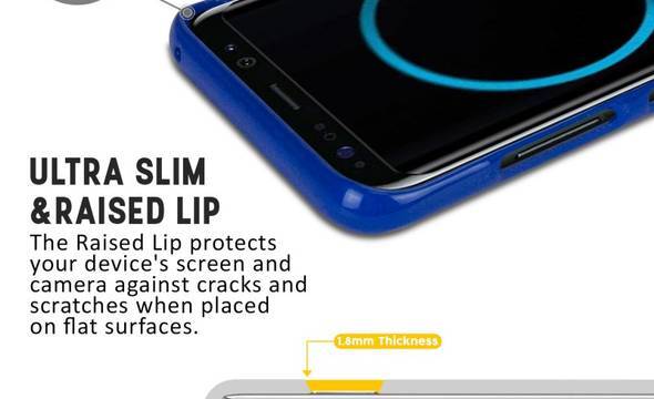 Mercury Jelly - Etui Samsung Galaxy S8 (niebieski) - zdjęcie 4