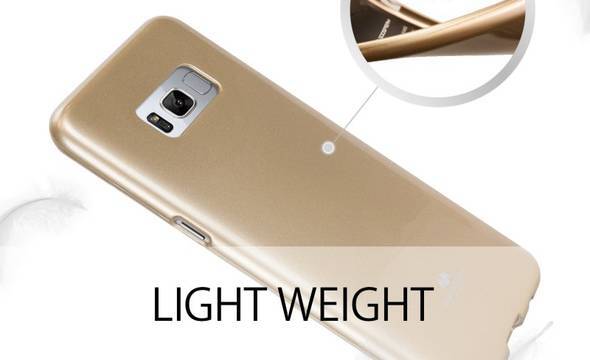 Mercury Jelly - Etui Samsung Galaxy S8 (złoty) - zdjęcie 3