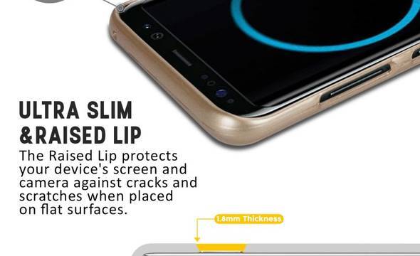 Mercury Jelly - Etui Samsung Galaxy S8 (złoty) - zdjęcie 4