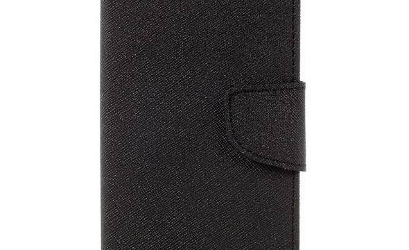 Mercury Fancy Diary - Etui Samsung Galaxy A3 (2017) z kieszeniami na karty + stand up (czarny) - zdjęcie 1