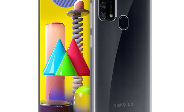 Crong Crystal Slim Cover - Etui Samsung Galaxy M31 (przezroczysty) - zdjęcie 5