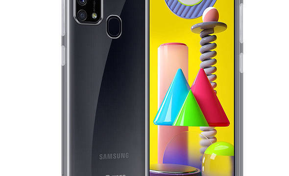 Crong Crystal Slim Cover - Etui Samsung Galaxy M31 (przezroczysty) - zdjęcie 6