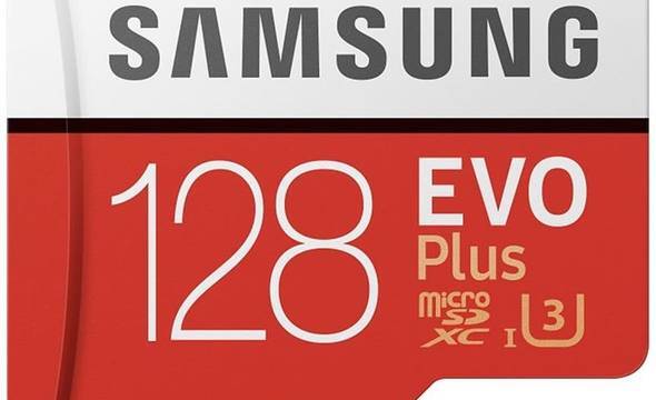 Samsung microSDXC Evo+ - Karta pamięci 128 GB z adapterem - zdjęcie 1