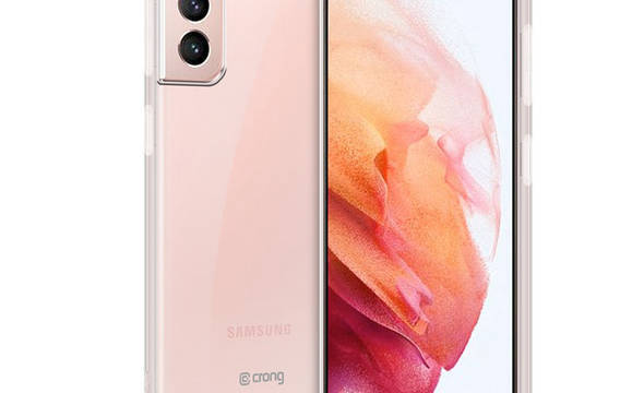 Crong Crystal Slim Cover - Etui Samsung Galaxy S21 (przezroczysty) - zdjęcie 3