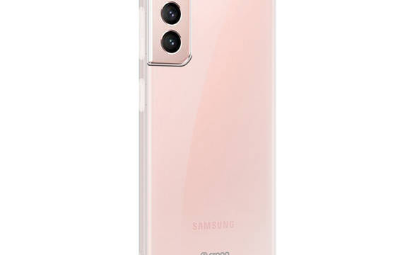 Crong Crystal Slim Cover - Etui Samsung Galaxy S21 (przezroczysty) - zdjęcie 5