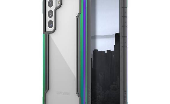 X-Doria Raptic Shield - Etui aluminiowe Samsung Galaxy S21 (Antimicrobial protection) (Iridescent) - zdjęcie 3