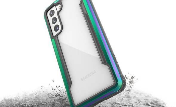 X-Doria Raptic Shield - Etui aluminiowe Samsung Galaxy S21 (Antimicrobial protection) (Iridescent) - zdjęcie 4