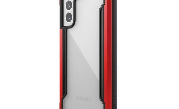 X-Doria Raptic Shield - Etui aluminiowe Samsung Galaxy S21 (Antimicrobial protection) (Red) - zdjęcie 1