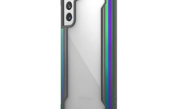 X-Doria Raptic Shield - Etui aluminiowe Samsung Galaxy S21+ (Antimicrobial protection) (Iridescent) - zdjęcie 1