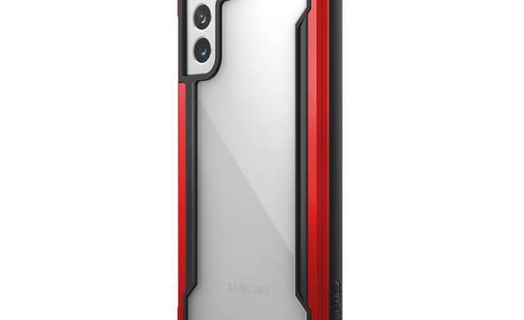 X-Doria Raptic Shield - Etui aluminiowe Samsung Galaxy S21+ (Antimicrobial protection) (Red) - zdjęcie 1