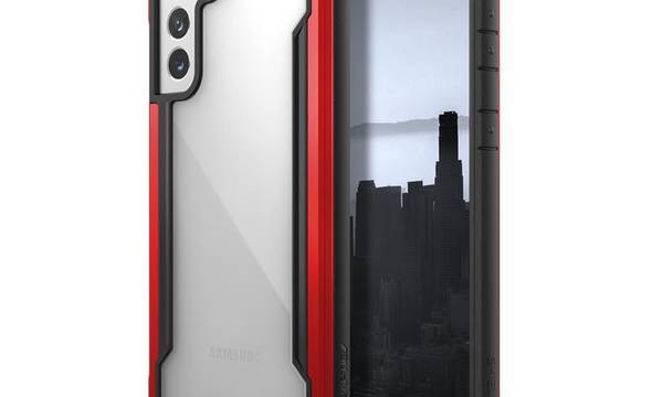 X-Doria Raptic Shield - Etui aluminiowe Samsung Galaxy S21+ (Antimicrobial protection) (Red) - zdjęcie 3