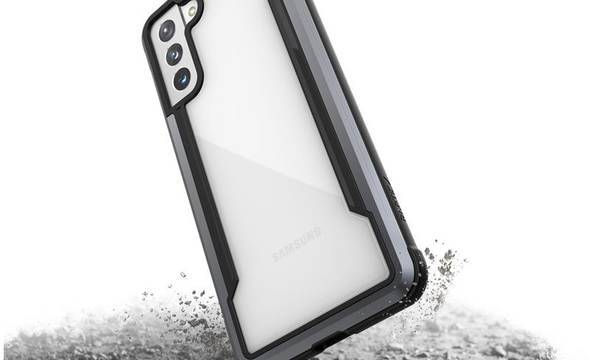 X-Doria Raptic Shield - Etui aluminiowe Samsung Galaxy S21+ (Antimicrobial protection) (Black) - zdjęcie 4