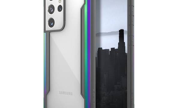 X-Doria Raptic Shield - Etui aluminiowe Samsung Galaxy S21 Ultra (Antimicrobial protection) (Iridescent) - zdjęcie 3