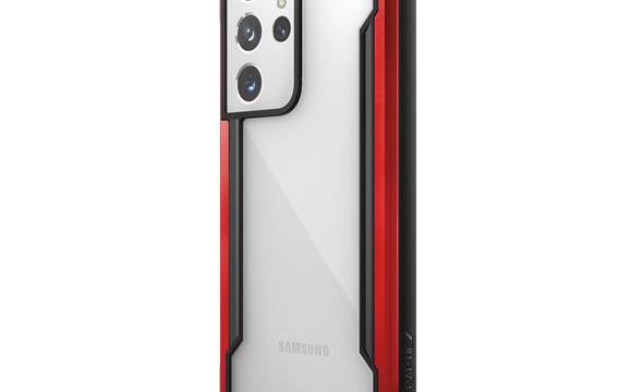X-Doria Raptic Shield - Etui aluminiowe Samsung Galaxy S21 Ultra (Antimicrobial protection) (Red) - zdjęcie 1