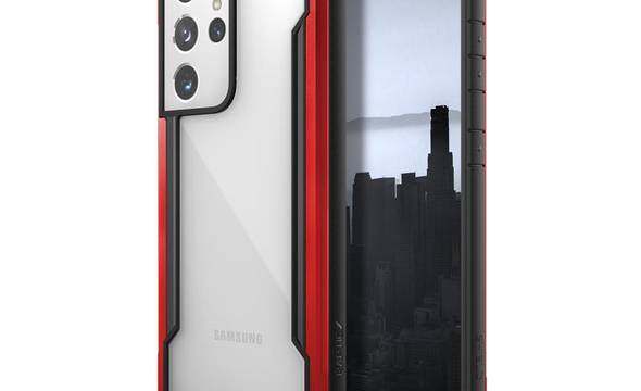 X-Doria Raptic Shield - Etui aluminiowe Samsung Galaxy S21 Ultra (Antimicrobial protection) (Red) - zdjęcie 3