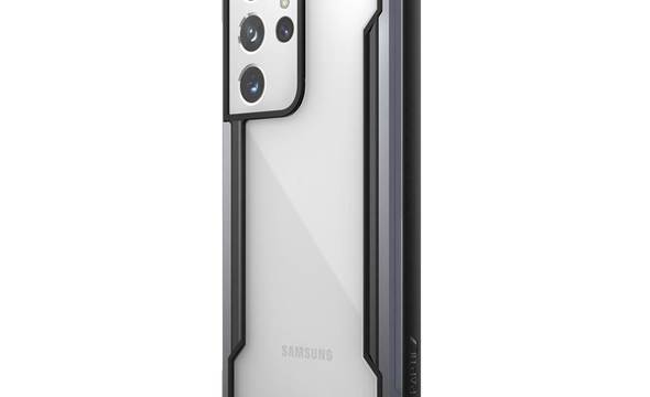 X-Doria Raptic Shield - Etui aluminiowe Samsung Galaxy S21 Ultra (Antimicrobial protection) (Black) - zdjęcie 1