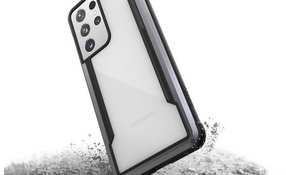 X-Doria Raptic Shield - Etui aluminiowe Samsung Galaxy S21 Ultra (Antimicrobial protection) (Black) - zdjęcie 4