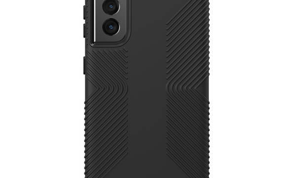 Speck Presidio2 Grip - Etui Samsung Galaxy S21 z powłoką MICROBAN (Black/Black) - zdjęcie 2