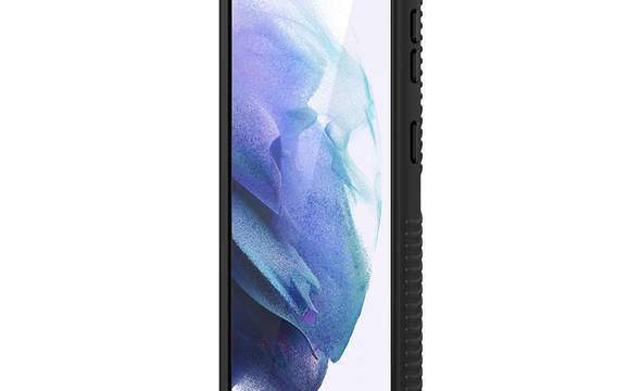 Speck Presidio2 Grip - Etui Samsung Galaxy S21 z powłoką MICROBAN (Black/Black) - zdjęcie 4